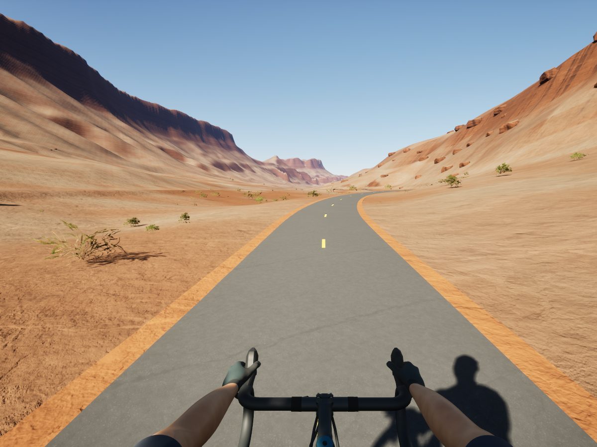 Moab Canyon Pathway: in-game capture